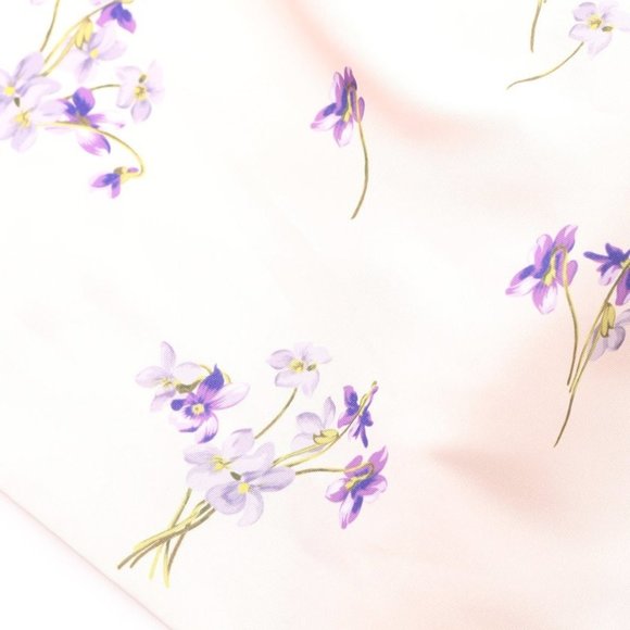 NWT | RedValentino Violet floral print mini skirt size Small - Picture 6 of 7